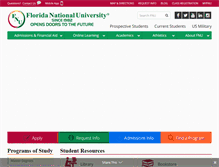 Tablet Screenshot of fnu.edu